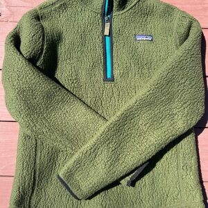 Patagonia Green Fleece Pullover